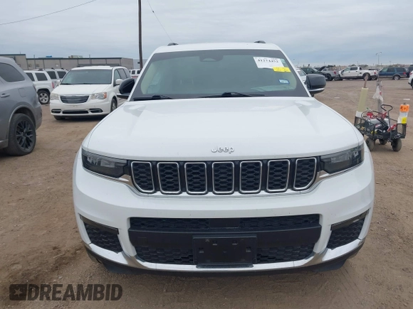 2022 Jeep Grand Cherokee Limited with VIN 1C4RJJBG6N8591674, listed as a IAAI auction lot 41274452 with 37,174 mi miles and . Bid and sale history available at DreamBid. Image 12.