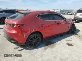 2022 Mazda 3 Premium with VIN JM1BPAML4N1514465, listed as a Copart auction lot 44143875 with 52,002 mi miles and Non repairable. Bid and sale history available at DreamBid. Image 3.