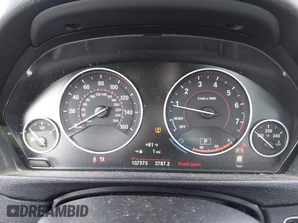 2017 BMW 3 Series 330i xDrive with VIN WBA8D9G5XHNT91375, listed as a IAAI auction lot 42546882 with 107,573 mi miles and . Bid and sale history available at DreamBid. Image 7.