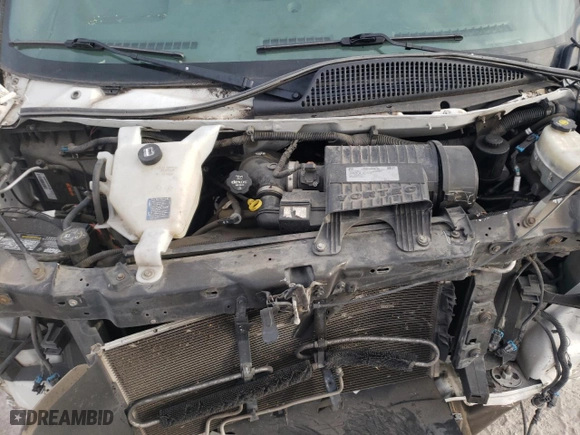 2017 Chevrolet Express Passenger LT with VIN 1GAZGPFF2H1241290, listed as a Copart auction lot 80438284 with 137,221 mi miles and Salvage Title. Bid and sale history available at carsss.com. Image 12.