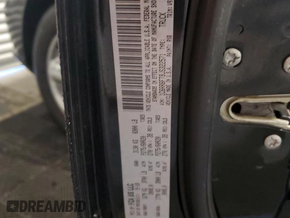2018 Ram 1500 Express with VIN 1C6RR6FT9JS322571, listed as a Copart auction lot 47788565 with 121,054 mi miles and Clean title. Bid and sale history available at DreamBid. Image 12.