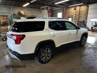 2021 GMC Acadia SLE with VIN 1GKKNRLSXMZ210235, listed as a Copart auction lot 55411155 with 133,713 mi miles and Salvage Title. Bid and sale history available at carsss.com. Image 3.