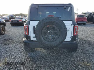 2023 Ford Bronco with VIN 1FMDE5CH4PLB68214, listed as a Copart auction lot 80103624 with 15,189 mi miles and Salvage Title. Bid and sale history available at carsss.com. Image 6.