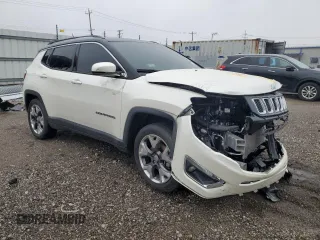 2021 Jeep Compass Limited with VIN 3C4NJDCB9MT544254, listed as a Copart auction lot 47752895 with 35,197 mi miles and Salvage Title. Bid and sale history available at carsss.com. Image 4.