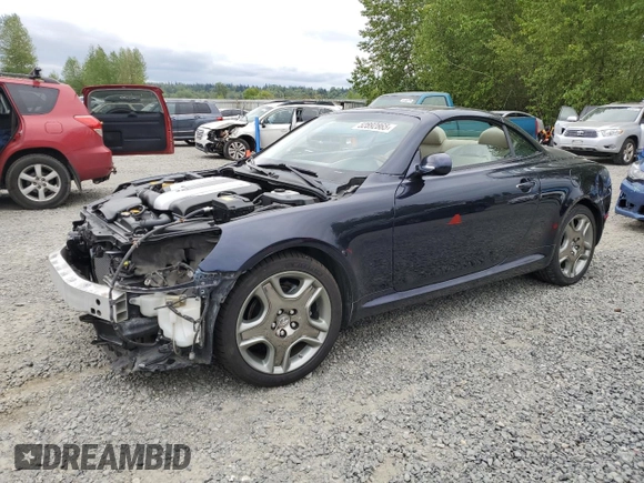 2007 Lexus SC 430 z VIN JTHFN45Y679014152, wystawiony jako Copart lot #52892865 z przebiegiem 172 654 mil mil oraz Szkoda całkowita • Salvage title. Historia ofert i sprzedaży dostępna na DreamBid. Obrazek 1.