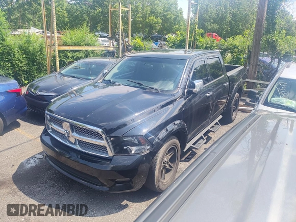 2012 Ram 1500 Laramie Longhorn with VIN 1C6RD7PT5CS325571, listed as a Copart auction lot 64991595 with Not provided miles and Clean title. Bid and sale history available at DreamBid. Image 2.