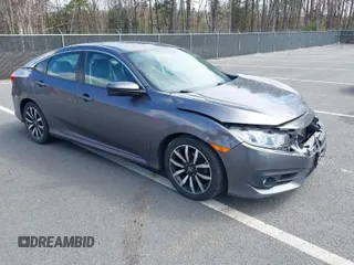 2016 Honda Civic Sedan EX-L with VIN 19XFC1F73GE201419, listed as a IAAI auction lot 42027720 with 168,134 mi miles. Bid and sale history available at carsss.com. Image 1.