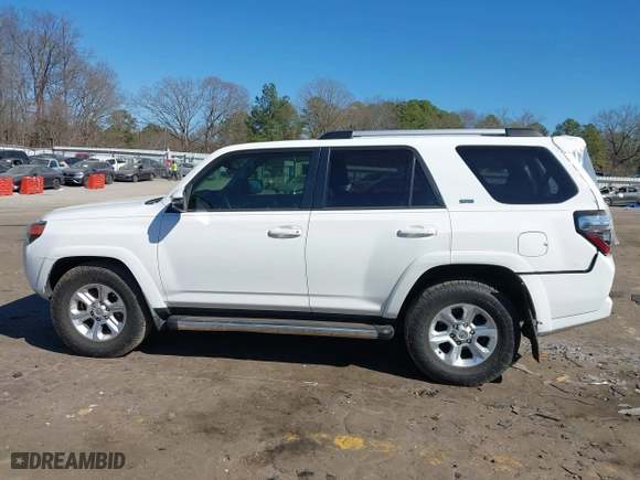 2019 Toyota 4Runner SR5 with VIN JTEZU5JR4K5209166, listed as a IAAI auction lot 41667608 with 61,507 mi miles. Bid and sale history available at carsss.com. Image 14.