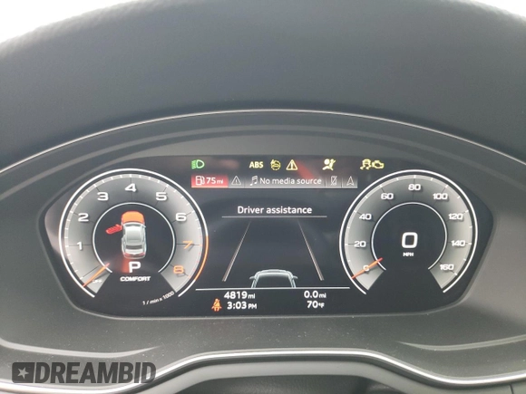 2023 Audi A5 S line Premium Plus z VIN WAUTAAF52PA046532, wystawiony jako Copart lot #64946183 z przebiegiem 4 819 mil mil oraz . Historia ofert i sprzedaży dostępna na DreamBid. Obrazek 9.