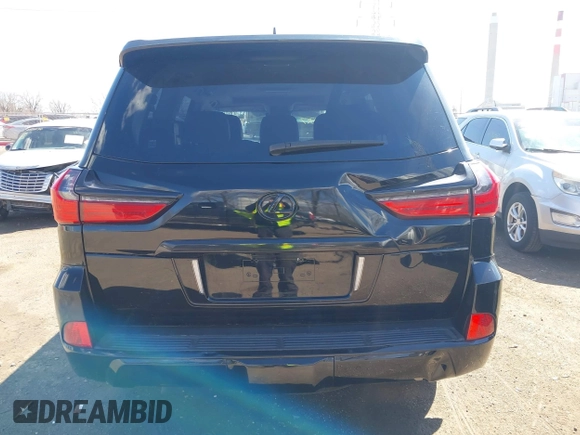 2020 Lexus LX with VIN JTJDY7AX8L4319302, listed as a IAAI auction lot 41818027 with 36,041 mi miles. Bid and sale history available at carsss.com. Image 16.