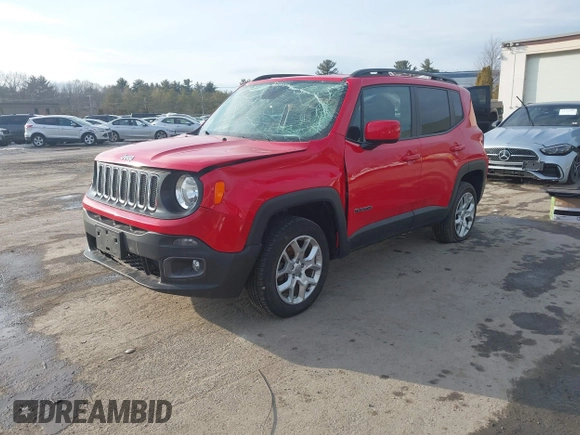 2017 Jeep Renegade Altitude with VIN ZACCJBBB7HPF99635, listed as a IAAI auction lot 41722246 with 64,749 mi miles and . Bid and sale history available at DreamBid. Image 17.