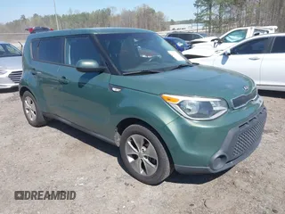 2014 Kia Soul with VIN KNDJN2A2XE7032762, listed as a IAAI auction lot 41876691 with 178,688 mi miles. Bid and sale history available at carsss.com. Image 1.