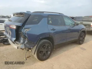 2025 Chevrolet Equinox FWD LT with VIN 3GNAXHEG3SL230407, listed as a Copart auction lot 51582905 with 4,639 mi miles and Salvage Title. Bid and sale history available at DreamBid. Image 3.