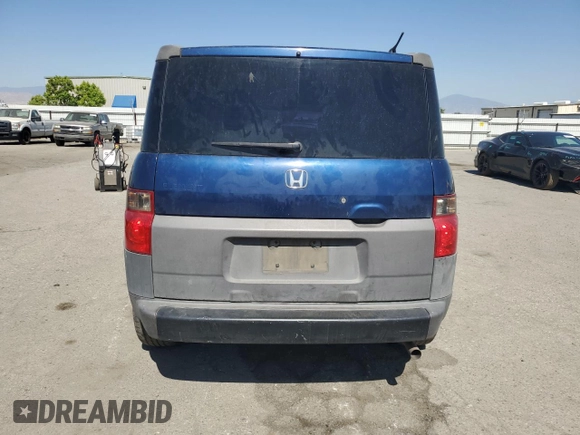 2003 Honda Element EX with VIN 5J6YH28543L051330, listed as a Copart auction lot 63259075 with 270,780 mi miles and Clean title. Bid and sale history available at DreamBid. Image 6.