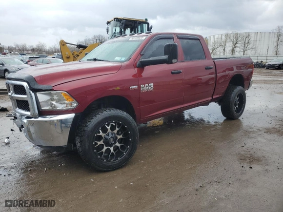 2018 Ram 2500 Tradesman with VIN 3C6UR5CJ2JG381119, listed as a Copart auction lot 50128925 with 108,136 mi miles and Salvage Title. Bid and sale history available at carsss.com. Image 1.