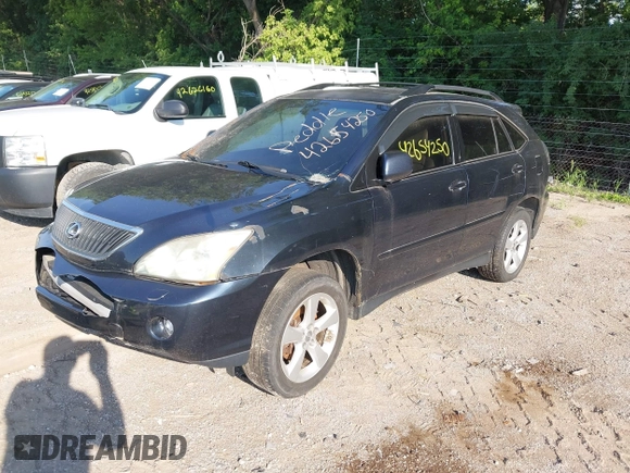 2006 Lexus RX 400h with VIN JTJHW31U962006748, listed as a IAAI auction lot 42654250 with 262,469 mi miles and . Bid and sale history available at DreamBid. Image 2.
