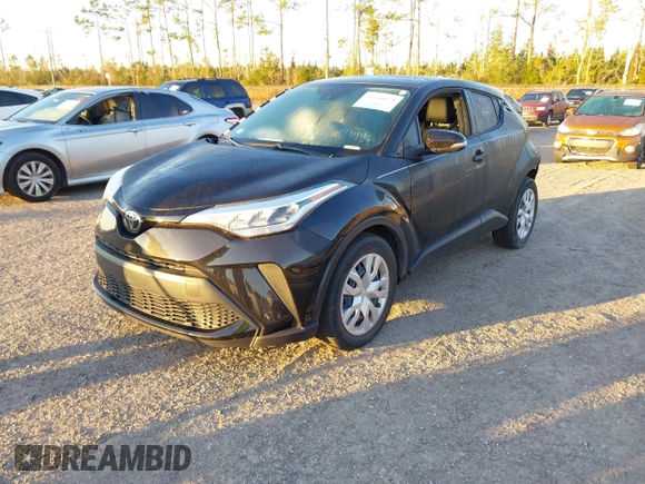 2021 Toyota C-HR LE with VIN NMTKHMBX6MR132085, listed as a IAAI auction lot 41446078 with 29,121 mi miles. Bid and sale history available at carsss.com. Image 2.