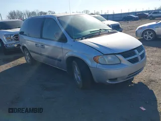 2005 Dodge Caravan SXT with VIN 1D4GP45RX5B135753, listed as a IAAI auction lot 41678131 with 75,690 mi miles and . Bid and sale history available at DreamBid. Image 1.