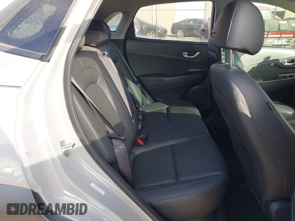 2022 Hyundai Kona Limited with VIN KM8K53A3XNU795476, listed as a IAAI auction lot 41172280 with 13,684 mi miles. Bid and sale history available at carsss.com. Image 8.