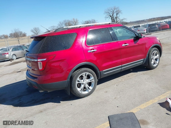 2013 Ford Explorer Limited with VIN 1FM5K8F88DGC92985, listed as a IAAI auction lot 41808449 with 141,315 mi miles. Bid and sale history available at carsss.com. Image 4.