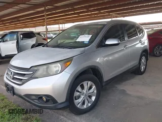2012 Honda CR-V EX-L with VIN 2HKRM3H71CH510928, listed as a IAAI auction lot 41939648 with 134,042 mi miles. Bid and sale history available at carsss.com. Image 2.