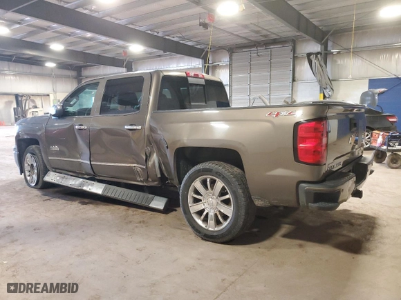 2015 Chevrolet Silverado 1500 High Country with VIN 3GCUKTEJ4FG507597, listed as a Copart auction lot 50562505 with 62,976 mi miles and Salvage Title. Bid and sale history available at carsss.com. Image 2.