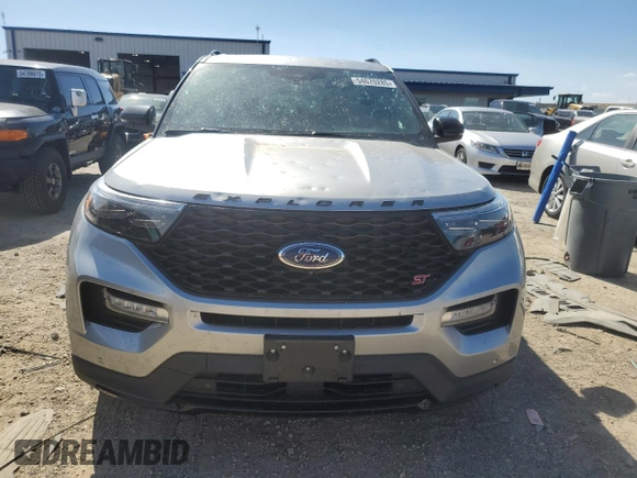 2020 Ford Explorer ST with VIN 1FM5K8GC6LGA05578, listed as a Copart auction lot 54670285 with 65,078 mi miles and Salvage Title. Bid and sale history available at carsss.com. Image 5.