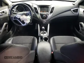 2013 Hyundai Veloster w/Gray Int with VIN KMHTC6AD7DU101720, listed as a Copart auction lot 47434785 with 138,514 mi miles and Non Repairable. Bid and sale history available at carsss.com. Image 8.