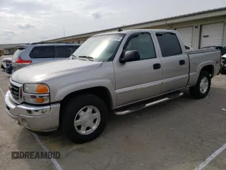 2006 GMC Sierra 1500 SLT with VIN 2GTEK13T361194757, listed as a Copart auction lot 50968165 with 121,421 mi miles and Salvage Title. Bid and sale history available at carsss.com. Image 1.