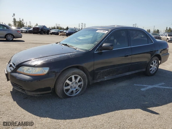 2002 Honda Accord Sdn SE with VIN JHMCG66832C010062, listed as a Copart auction lot 50047805 with 166,001 mi miles and Salvage Title. Bid and sale history available at carsss.com. Image 1.