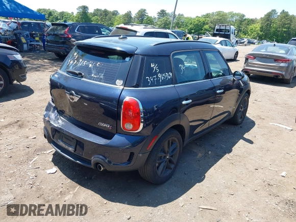 2012 MINI Countryman S with VIN WMWZC5C51CWL59956, listed as a IAAI auction lot 42417954 with 79,732 mi miles and . Bid and sale history available at DreamBid. Image 4.