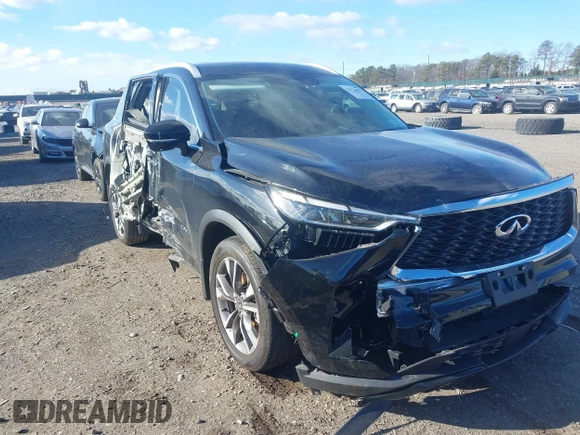 2024 Infiniti QX60 Luxe с VIN 5N1DL1FS2RC346226, выставлен на аукционе IAAI как лот 41231017 с пробегом 5 728 миль миль и . История ставок и продаж доступна на DreamBid. Изображение 1.