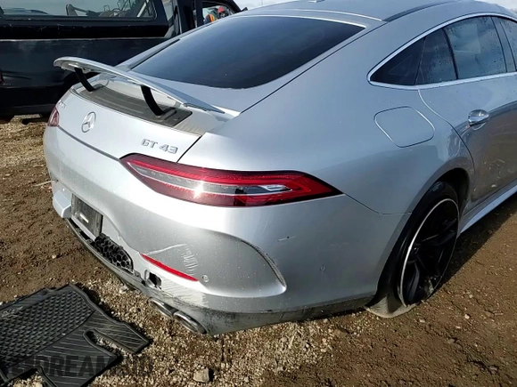 2021 Mercedes-Benz AMG GT 43 with VIN W1K7X5KBXMA038637, listed as a Copart auction lot 85388964 with 11,655 mi miles and Salvage title. Bid and sale history available at DreamBid. Image 13.