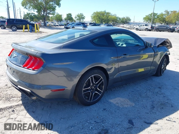 2023 Ford Mustang EcoBoost with VIN 1FA6P8TH4P5100952, listed as a IAAI auction lot 41860121 with 36,075 mi miles. Bid and sale history available at carsss.com. Image 4.
