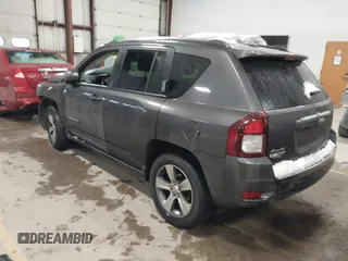 2017 Jeep Compass High Altitude with VIN 1C4NJDEB6HD192808, listed as a IAAI auction lot 41287965 with 68,357 mi miles. Bid and sale history available at carsss.com. Image 3.