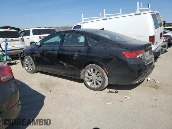 2016 Chrysler 200 S with VIN 1C3CCCBG8GN184010, listed as a Copart auction lot 48506675 with 97,408 mi miles and Salvage Title. Bid and sale history available at carsss.com. Image 2.