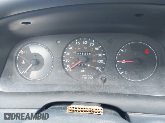 1993 Toyota Corolla with VIN JT2AE04E8P0034606, listed as a IAAI auction lot 42226816 with 78,266 mi miles and . Bid and sale history available at DreamBid. Image 7.