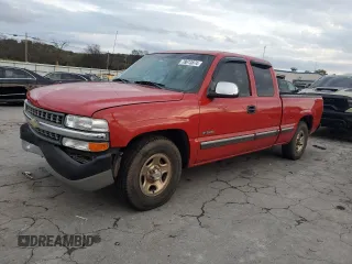 2001 Chevrolet Silverado 1500 with VIN 2GCEC19W511380856, listed as a Copart auction lot 78613874 with 185,857 mi miles and Salvage Title. Bid and sale history available at carsss.com. Image 1.