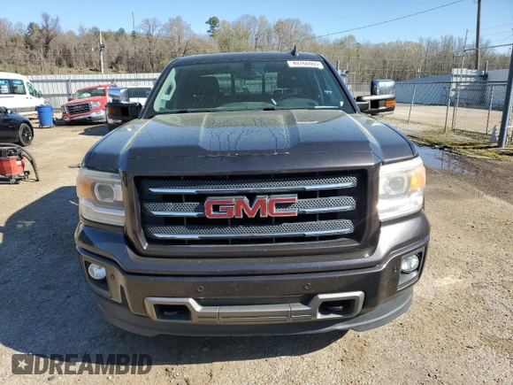 2015 GMC Sierra 1500 SLT with VIN 3GTU2VEC0FG365407, listed as a Copart auction lot 49766005 with 189,496 mi miles and Salvage Title. Bid and sale history available at DreamBid. Image 5.