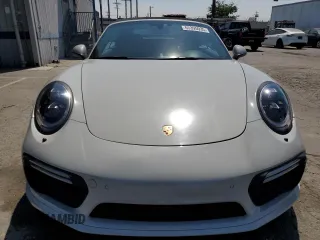 2018 Porsche 911 Turbo with VIN WP0CD2A93JS162091, listed as a Copart auction lot 65395935 with 13,549 mi miles and Salvage title. Bid and sale history available at DreamBid. Image 5.