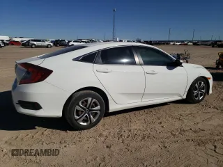 2016 Honda Civic Sedan LX with VIN 19XFC2F54GE000987, listed as a Copart auction lot 47181615 with 93,958 mi miles and Salvage Title. Bid and sale history available at carsss.com. Image 3.