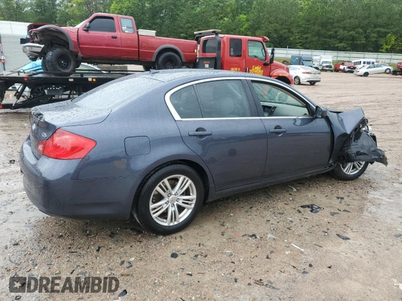 2011 Infiniti G25 with VIN JN1DV6AP5BM602330, listed as a Copart auction lot 56506515 with 193,996 mi miles and Salvage title. Bid and sale history available at DreamBid. Image 3.