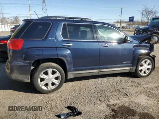 2017 GMC Terrain SLE with VIN 2GKFLTEK2H6293310, listed as a Copart auction lot 51824275 with 0 mi miles and Salvage Title. Bid and sale history available at carsss.com. Image 3.