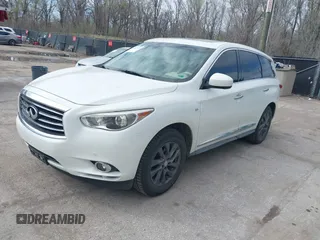 2014 Infiniti QX60 with VIN 5N1AL0MM3EC509798, listed as a IAAI auction lot 41887534 with 120,999 mi miles and . Bid and sale history available at DreamBid. Image 17.