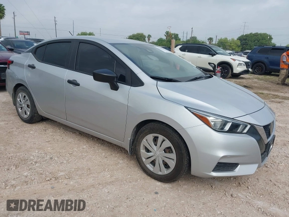 2020 Nissan Versa S z VIN 3N1CN8DV6LL885057, wystawiony jako IAAI lot #41928249 z przebiegiem 55 910 mil mil oraz . Historia ofert i sprzedaży dostępna na DreamBid. Obrazek 1.