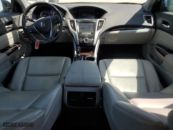 2017 Acura TLX with VIN 19UUB1F31HA001345, listed as a Copart auction lot 48944625 with 77,827 mi miles and Salvage Title. Bid and sale history available at carsss.com. Image 8.