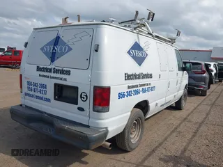 2008 Ford Econoline Cargo Commercial with VIN 1FTNE24L08DA86051, listed as a IAAI auction lot 42040533 with Not Provided miles and . Bid and sale history available at carsss.com. Image 4.