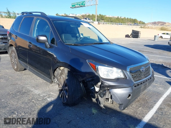 2018 Subaru Forester Premium with VIN JF2SJGEC4JH550243, listed as a IAAI auction lot 41344962 with 65,536 mi miles. Bid and sale history available at carsss.com. Image 1.
