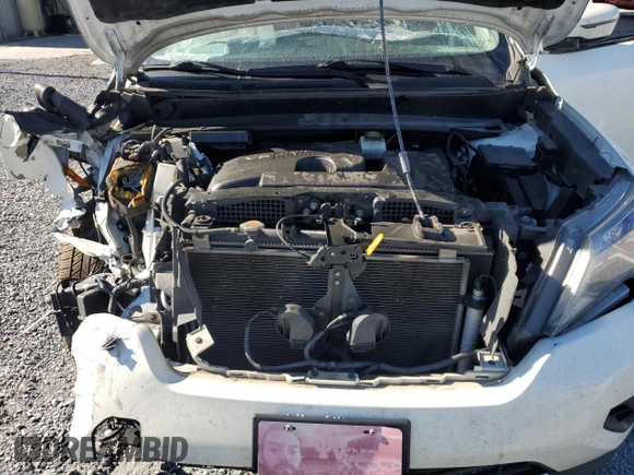 2020 Nissan Pathfinder S with VIN 5N1DR2AN7LC596798, listed as a Copart auction lot 49574785 with 99,769 mi miles and Salvage title. Bid and sale history available at DreamBid. Image 13.