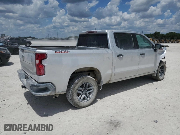 2022 Chevrolet Silverado 1500 Custom Trail Boss with VIN 3GCPYCEK7NG190983, listed as a Copart auction lot 53241744 with 71,301 mi miles and Non Repairable. Bid and sale history available at DreamBid. Image 3.